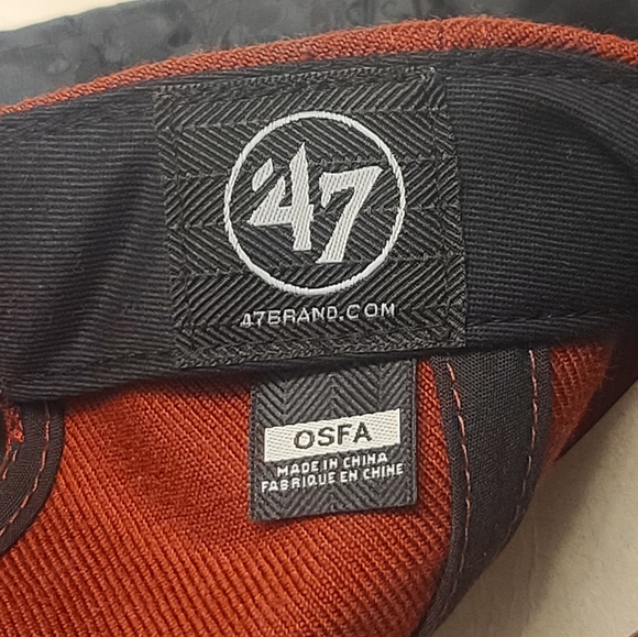 '47 Red Miami Heat Snapback - Picture 7 of 9